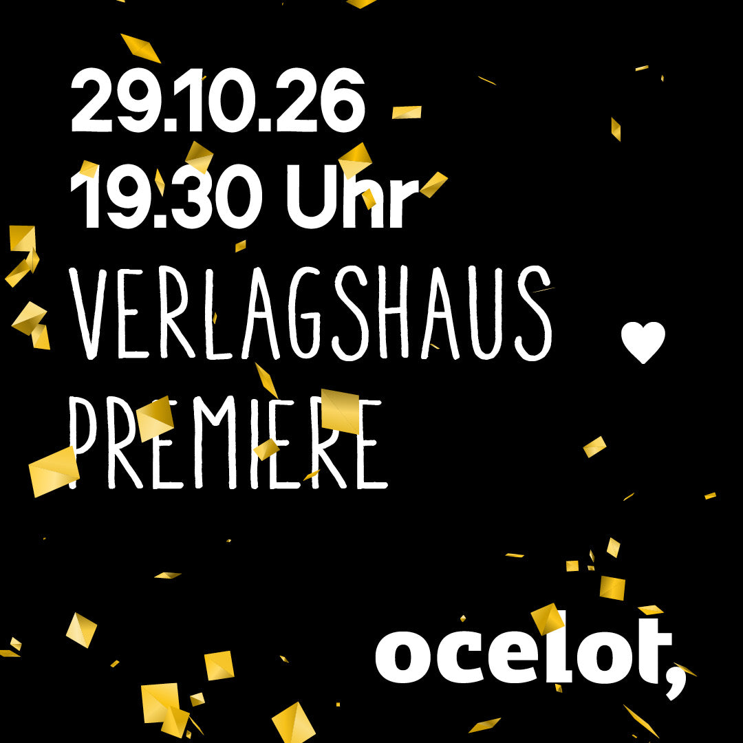 Verlagshaus-Abend im Ocelot: 29. Oktober 2026