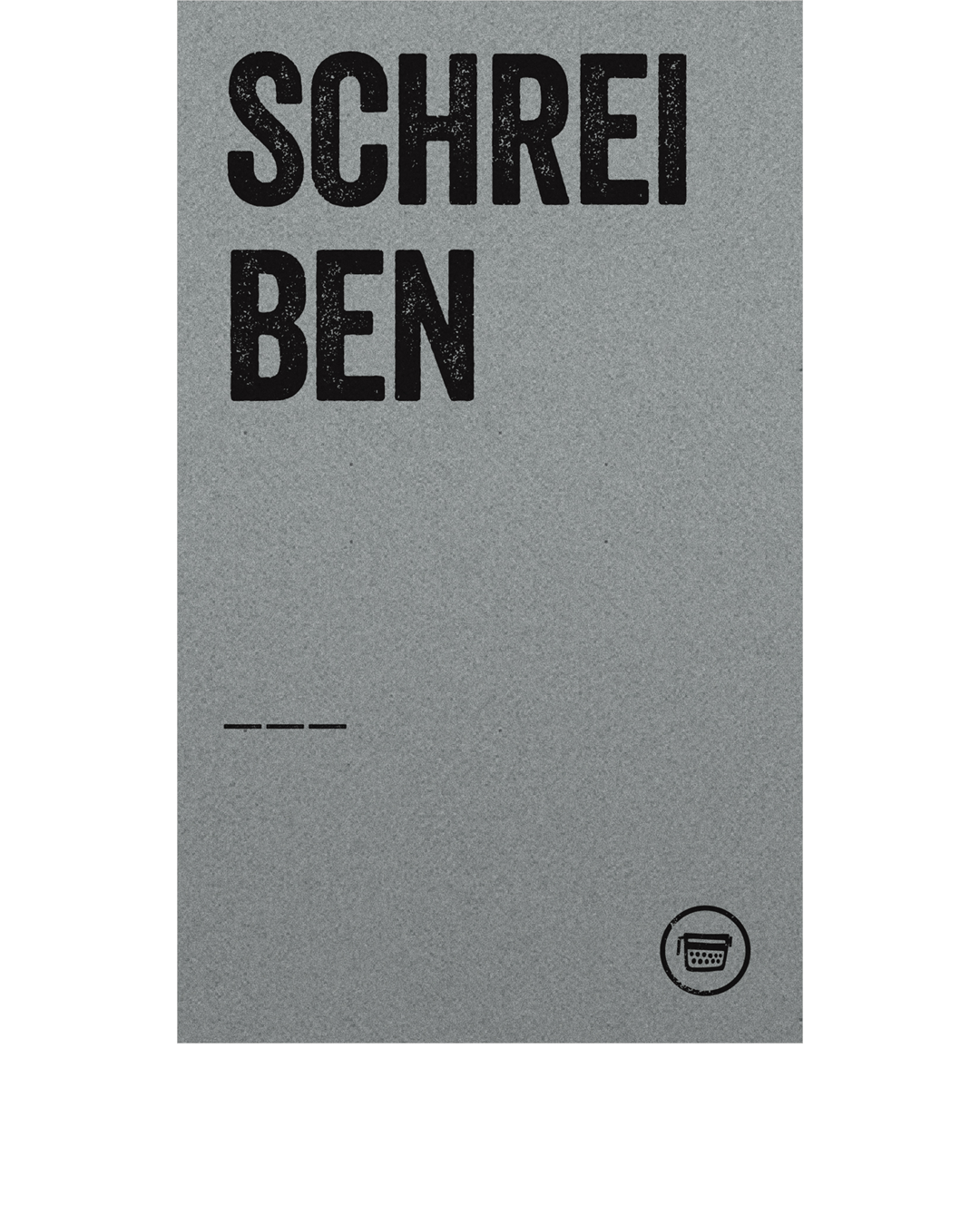 SCHREIBEN (Notizbuch)